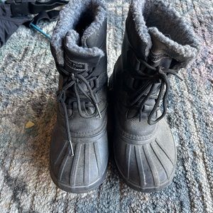 Kids Snow overalls and snow boots